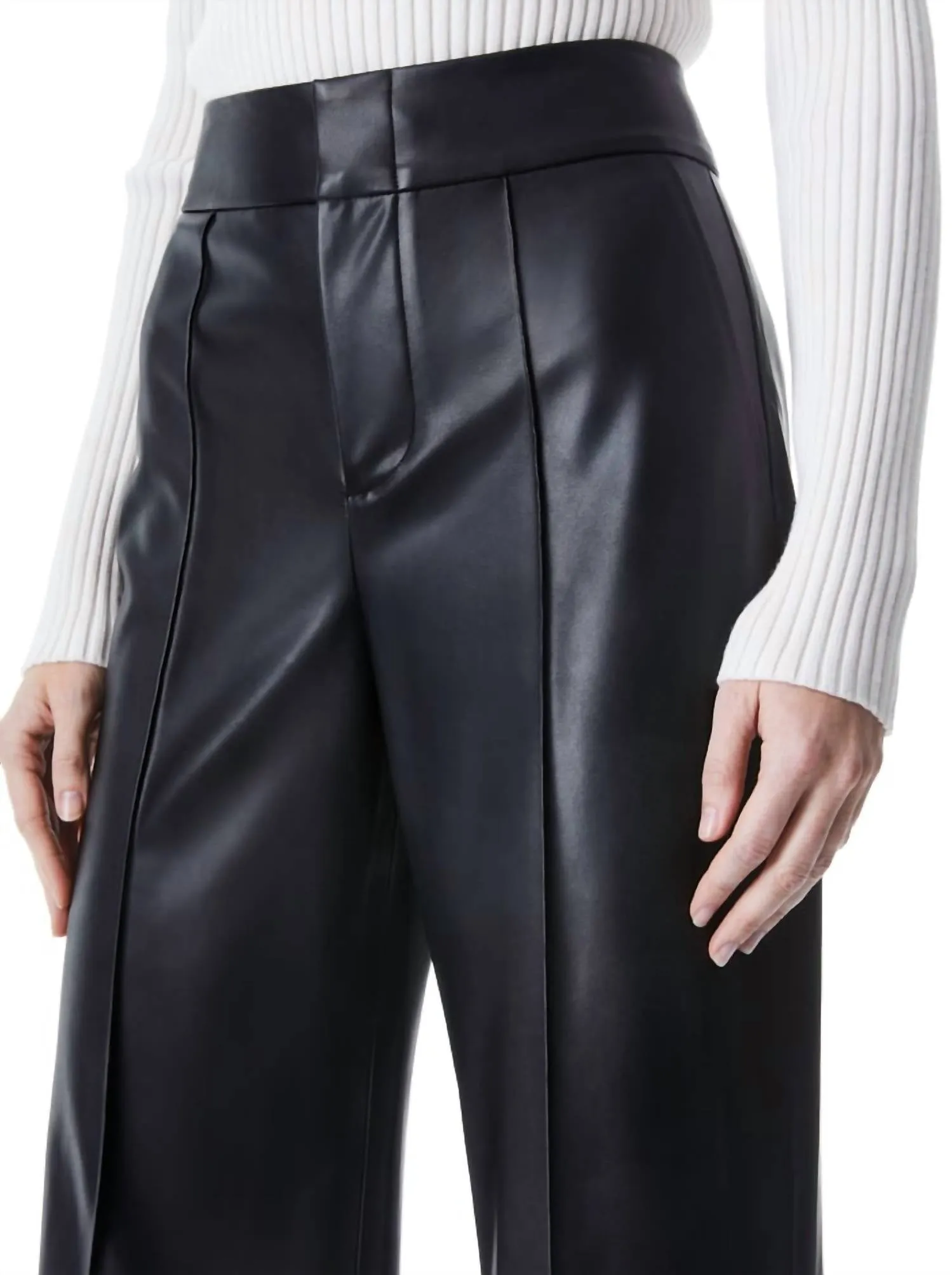 Alice   Olivia - Dylan Vegan Leather Pant