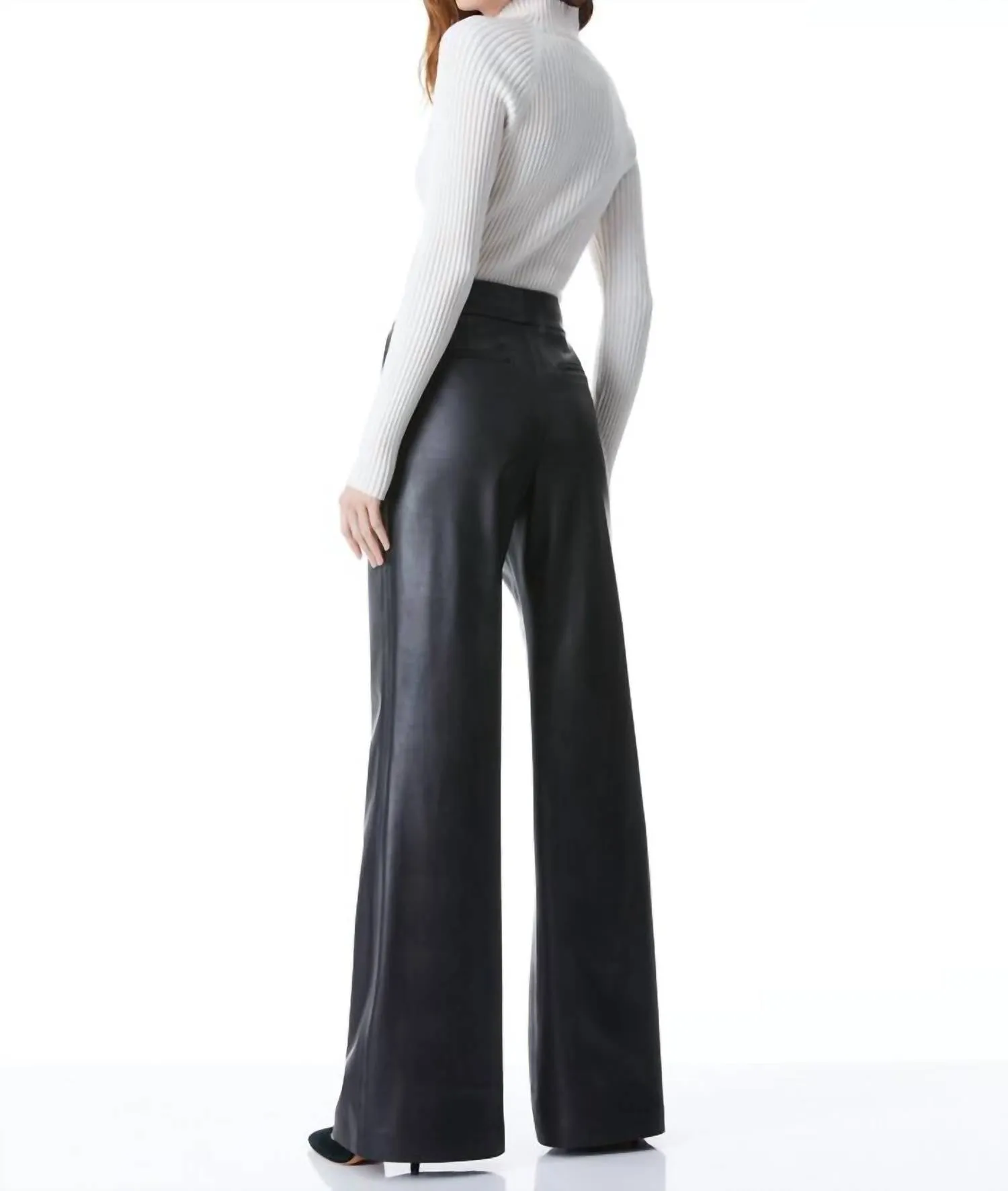 Alice   Olivia - Dylan Vegan Leather Pant