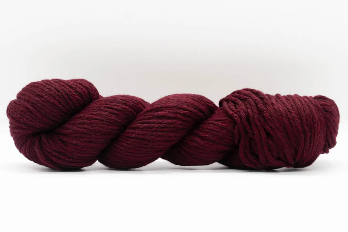 Baby Yak Wool Yarn - Antique Ruby Red - Bulky