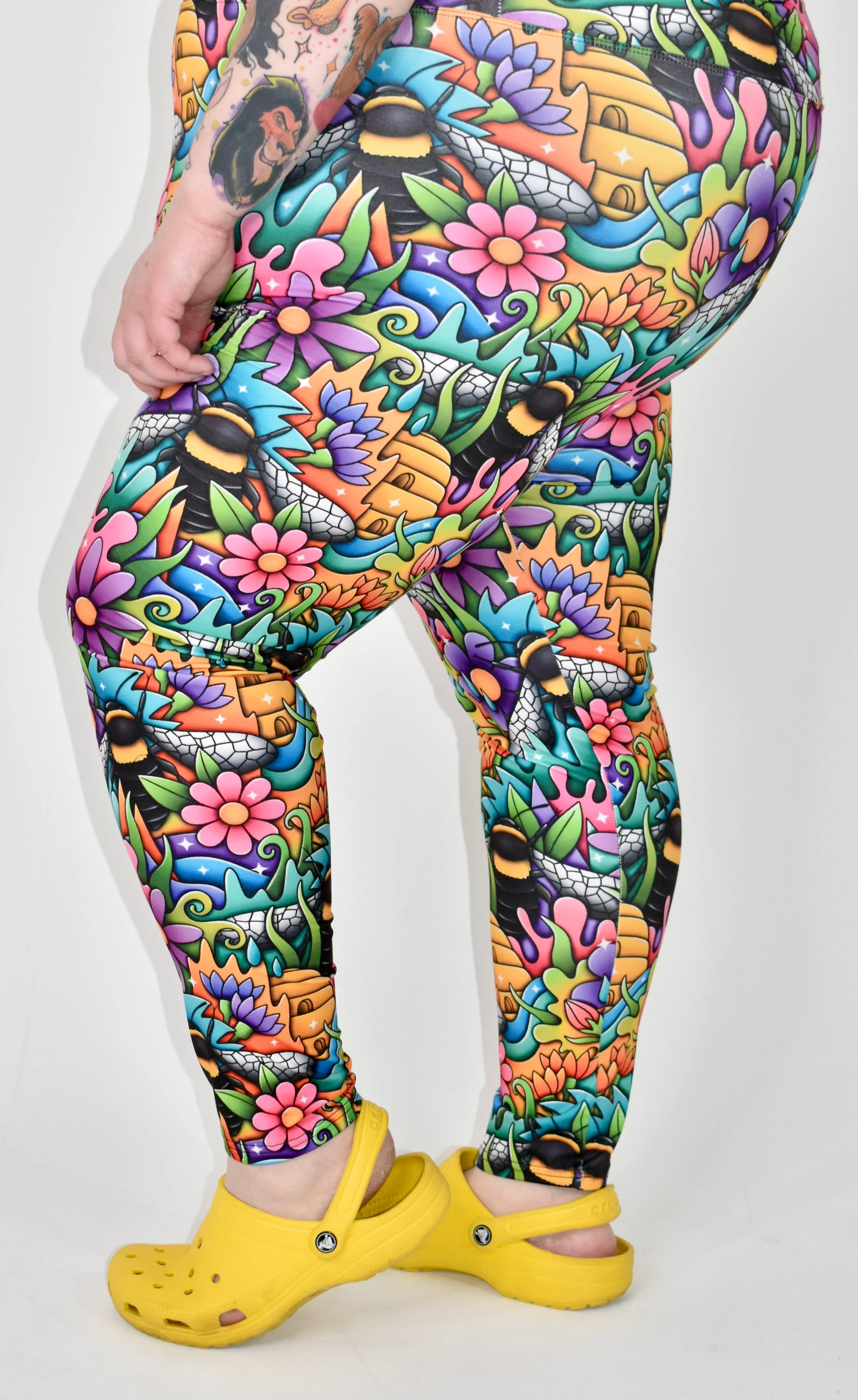 Bright Bumbles Super Soft Leggings