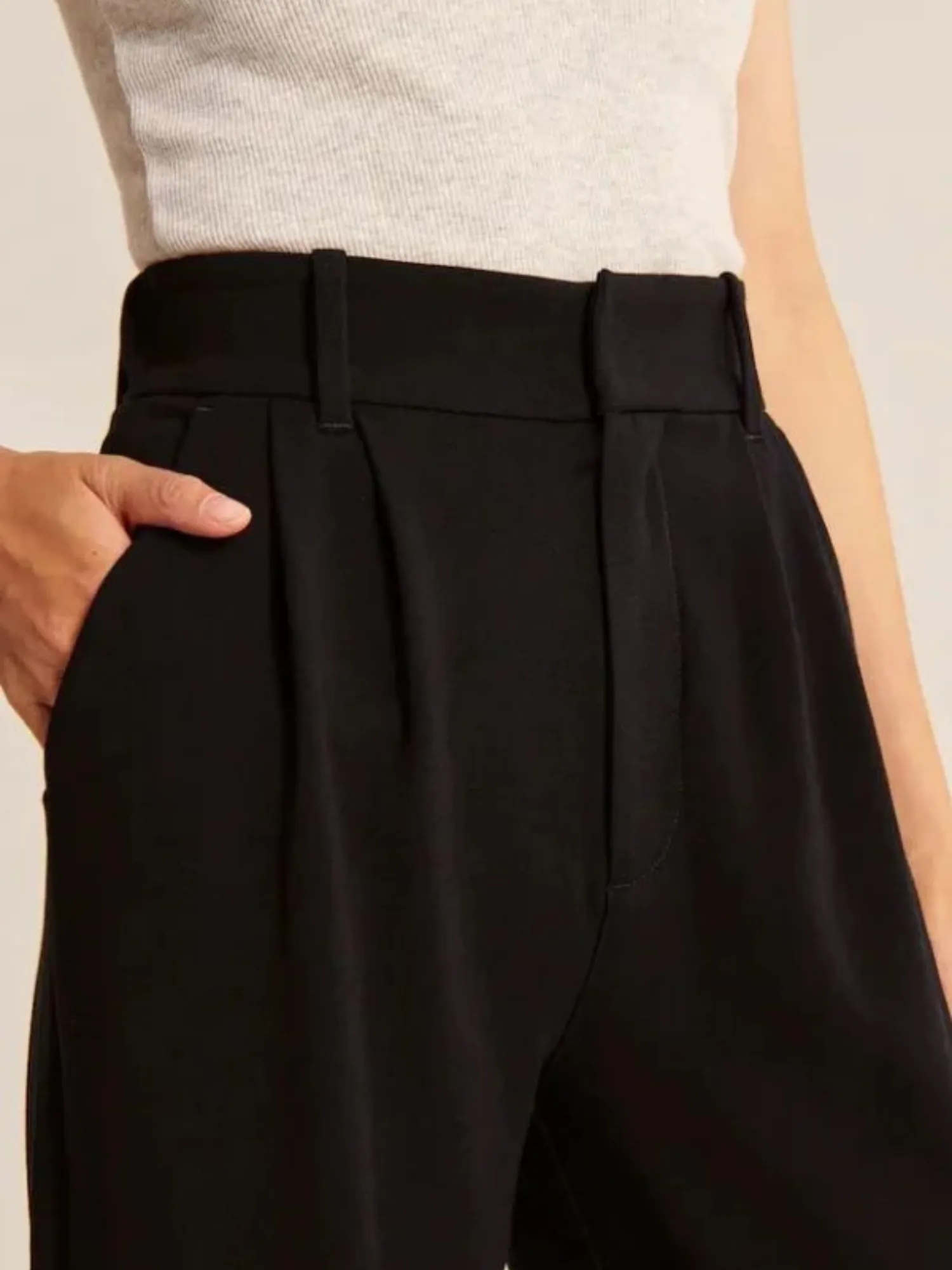 Cala Wide Leg Alfaiataria Modern Pants