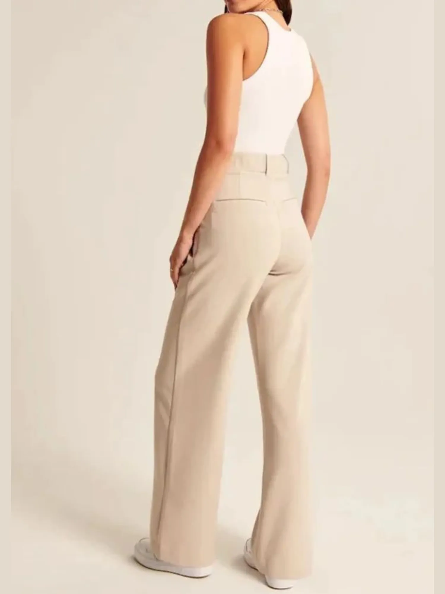 Cala Wide Leg Alfaiataria Modern Pants