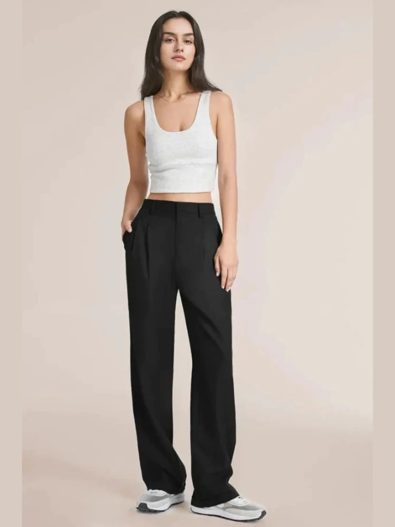 Cala Wide Leg Alfaiataria Modern Pants