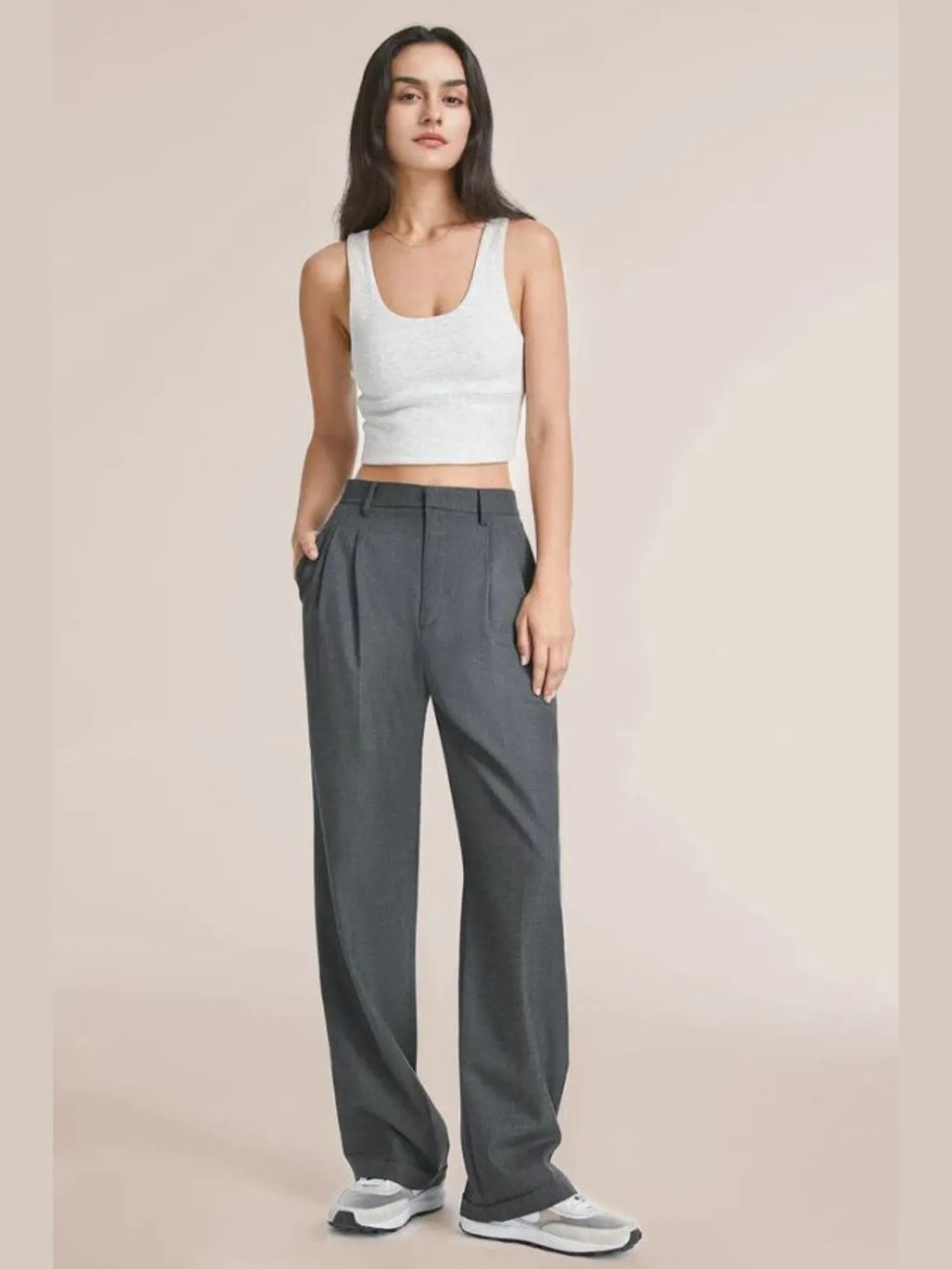 Cala Wide Leg Alfaiataria Modern Pants
