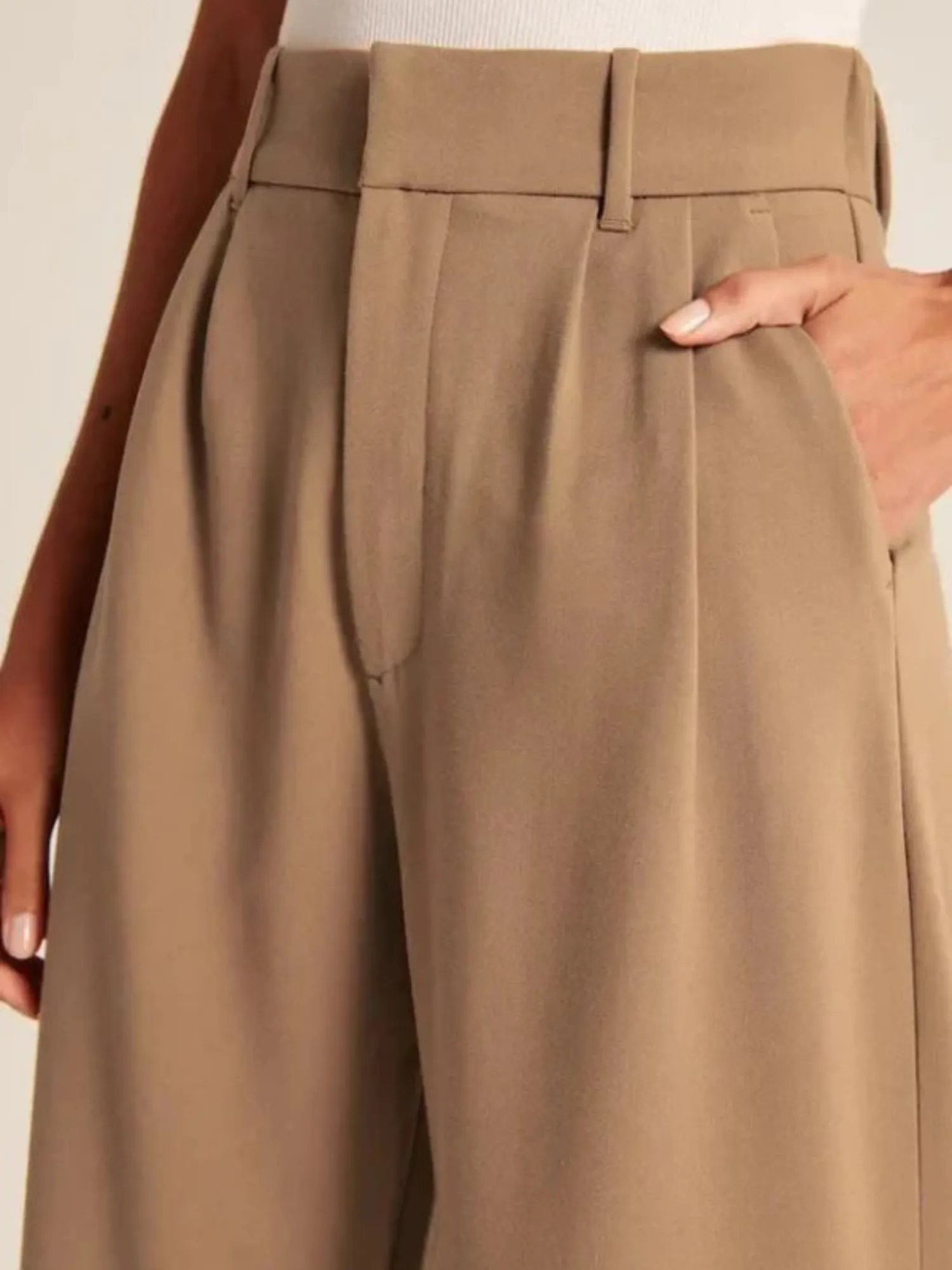 Cala Wide Leg Alfaiataria Modern Pants