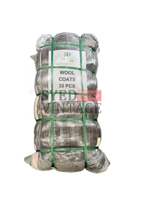 Casual Wool Long Coats Mix 45kg Bale