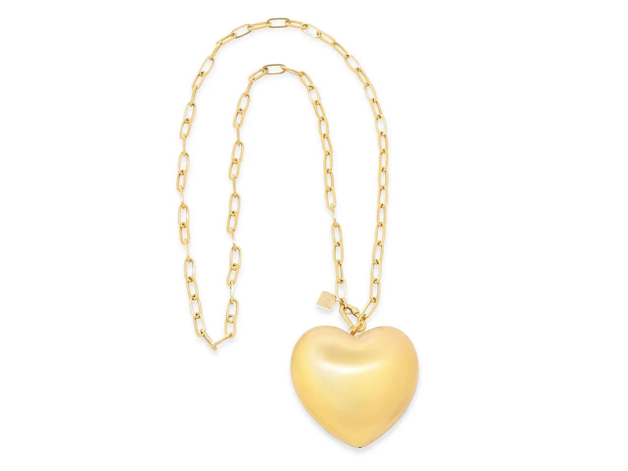 Lauren Rubinski Heart Necklace in 14K Gold