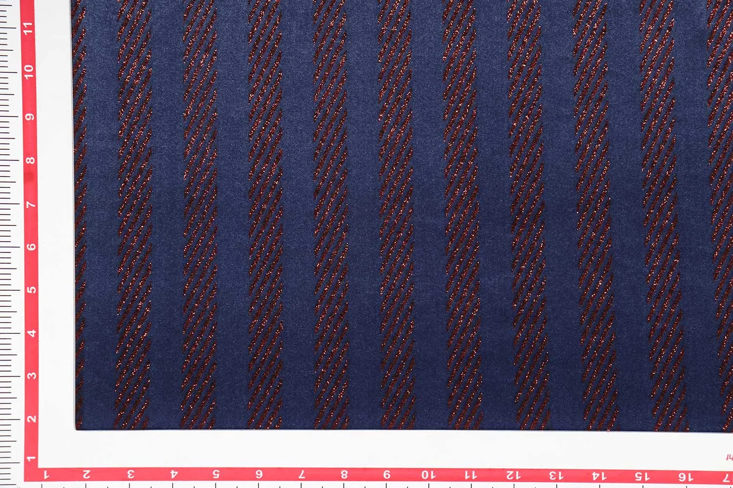 Peach Pleated Velour Velvet Fabric