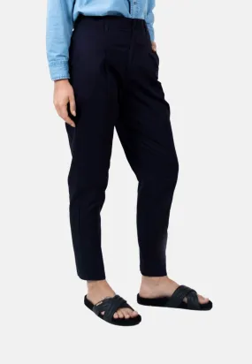 Salo QVD Tapered Trousers in Blackbird