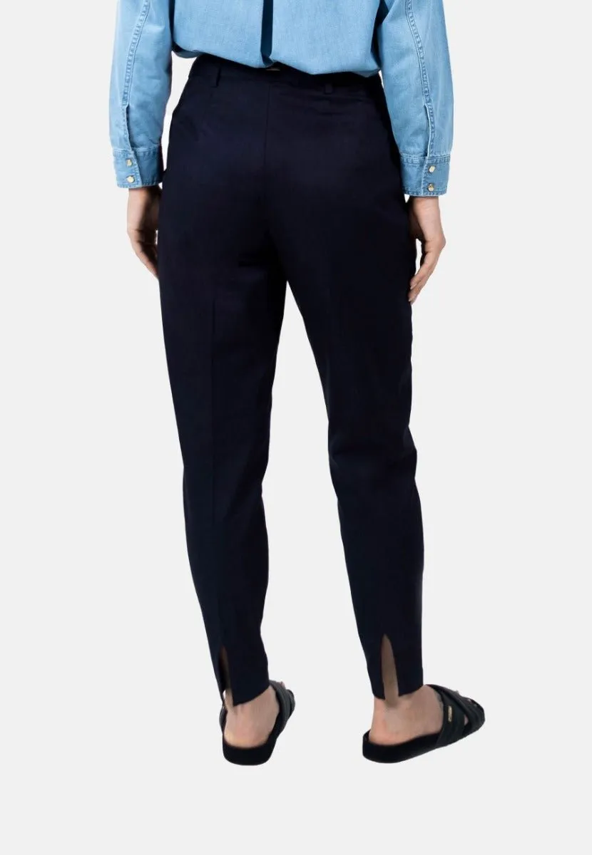 Salo QVD Tapered Trousers in Blackbird