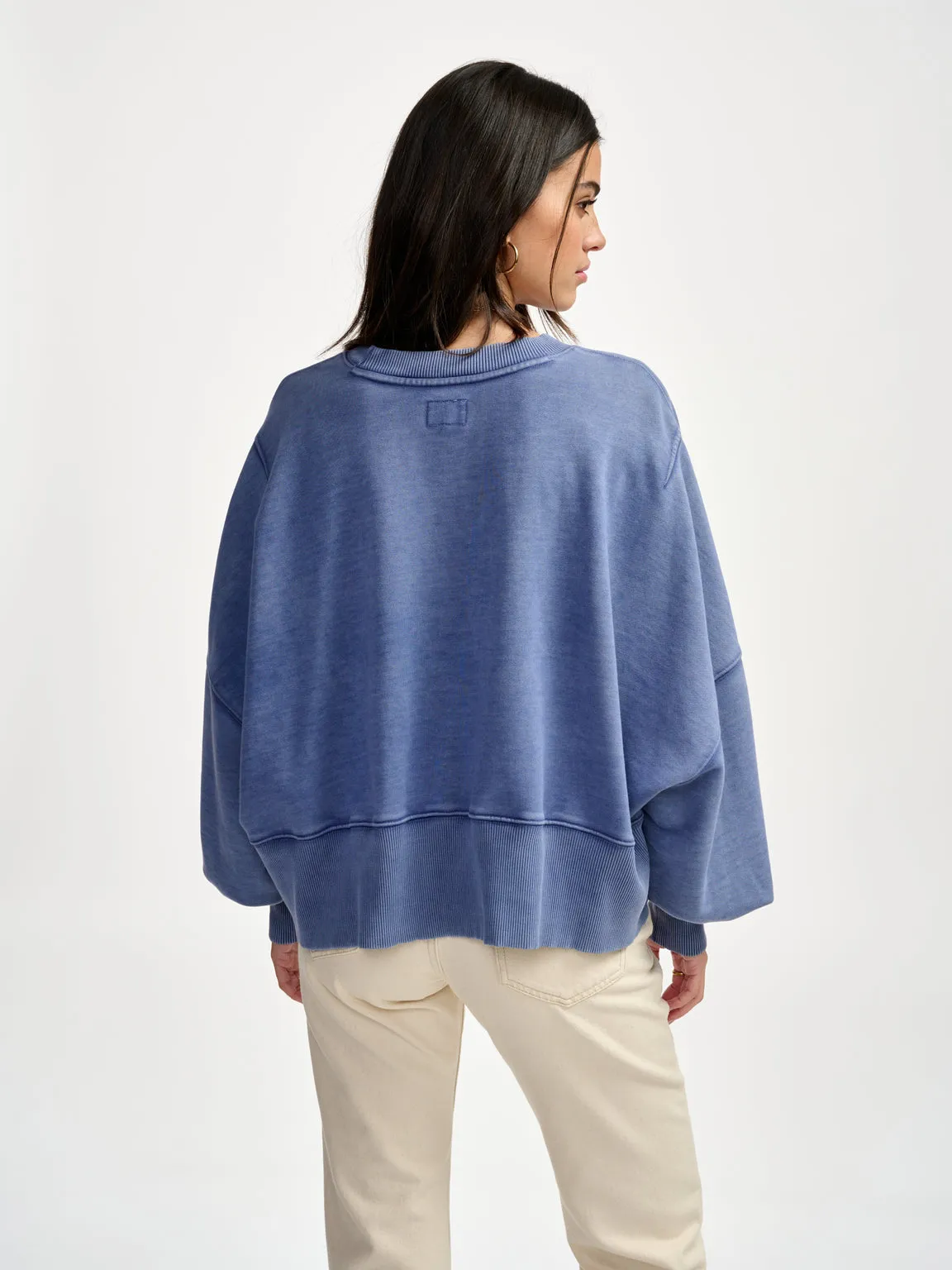 Sweatshirt Salva T16 Salva T1622 Indigo