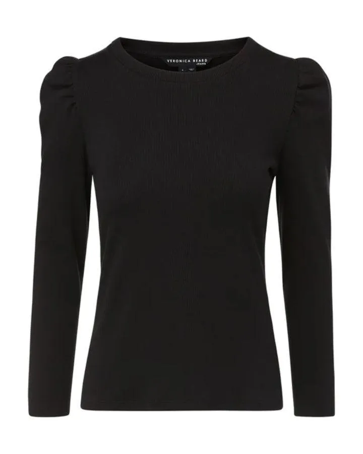 Veronica Beard Britney Puff Sleeve Top